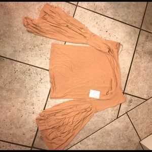 free people off the shoulder top